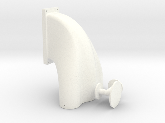 1/8 Nonequal 3 Hole Inj Hat 14-71 Kobelco Blower in White Processed Versatile Plastic