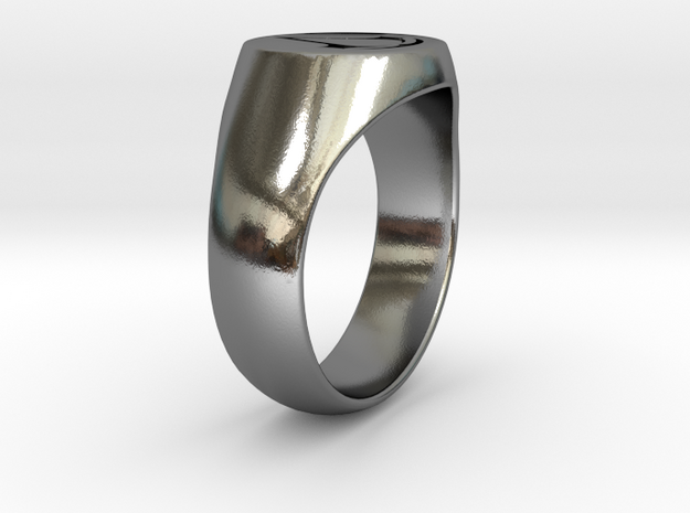 Assassin's Creed Ring 02 US9 in Polished Silver