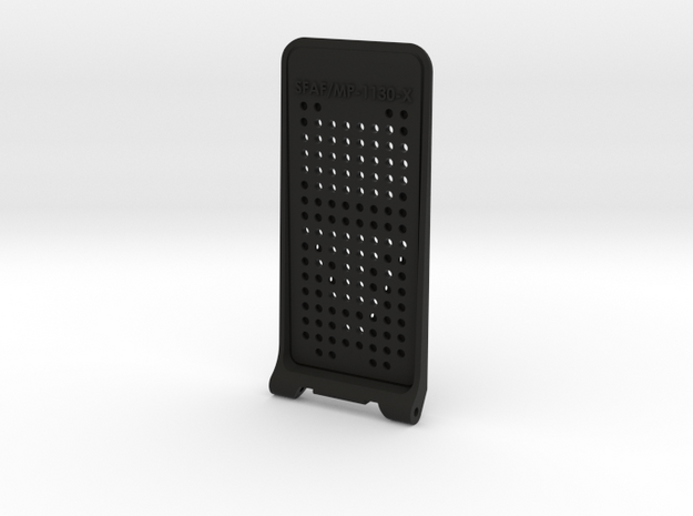 Chest Box Communicator - Flip Lid in Black Natural Versatile Plastic