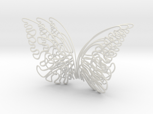 the butterfly effect in White Natural Versatile Plastic