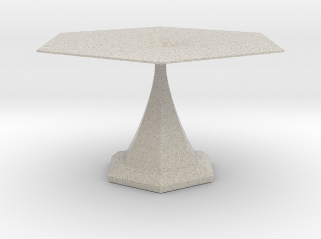 Small side table 3 in Natural Sandstone