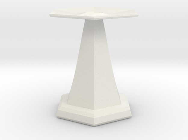 base for sundial in White Natural Versatile Plastic