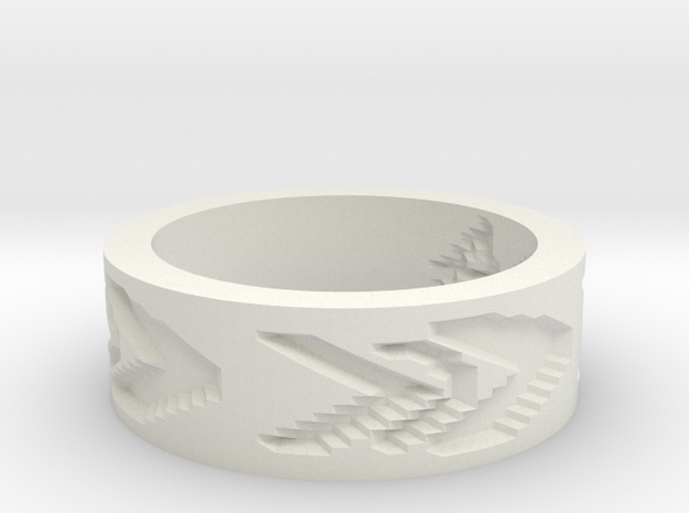 by kelecrea, engraved: ASEEL in White Natural Versatile Plastic
