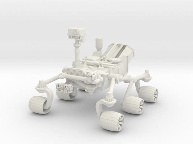 Mars  Rover Big in White Natural Versatile Plastic