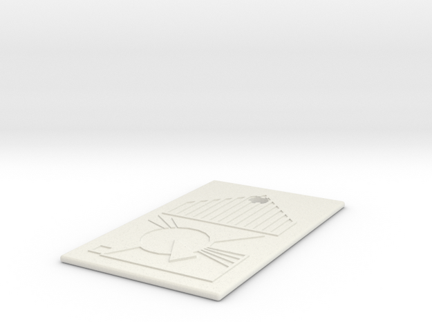 PeaceKeeper IdentChip in White Natural Versatile Plastic