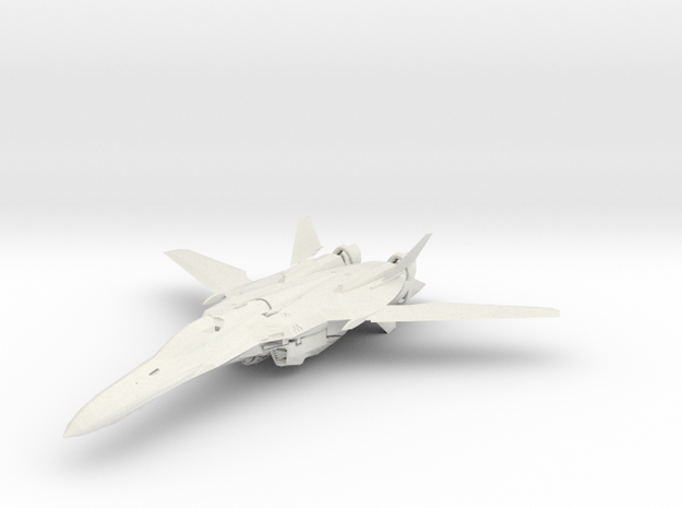 Macross VF-25 in White Natural Versatile Plastic
