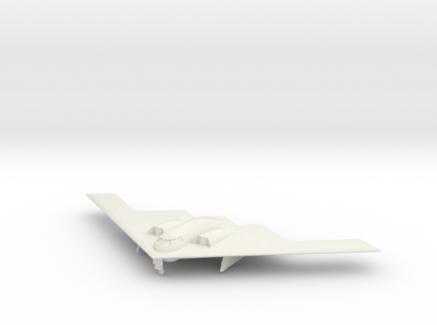 1/350 B-2 Spirit (Landing Gear Down) in White Natural Versatile Plastic