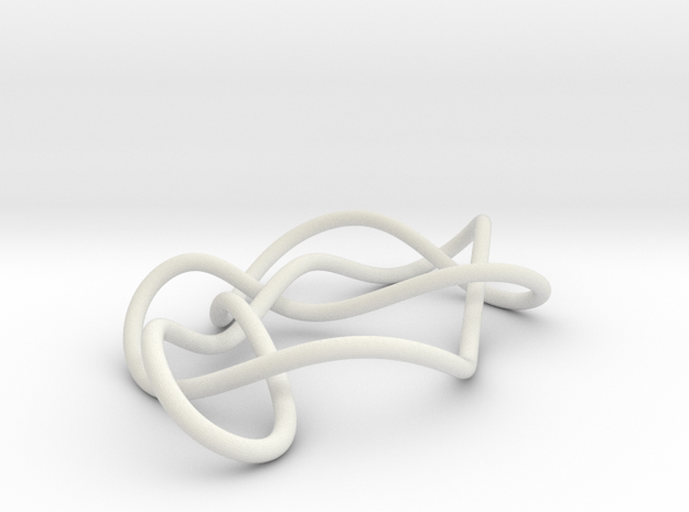 knot 8-13 100mm in White Natural Versatile Plastic