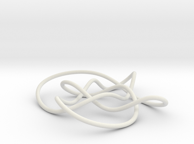 knot 8-17 100mm in White Natural Versatile Plastic
