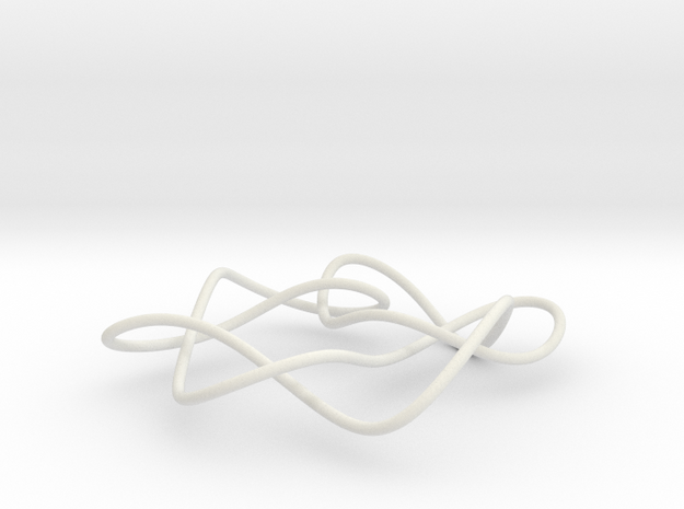 knot 8-8 100mm in White Natural Versatile Plastic