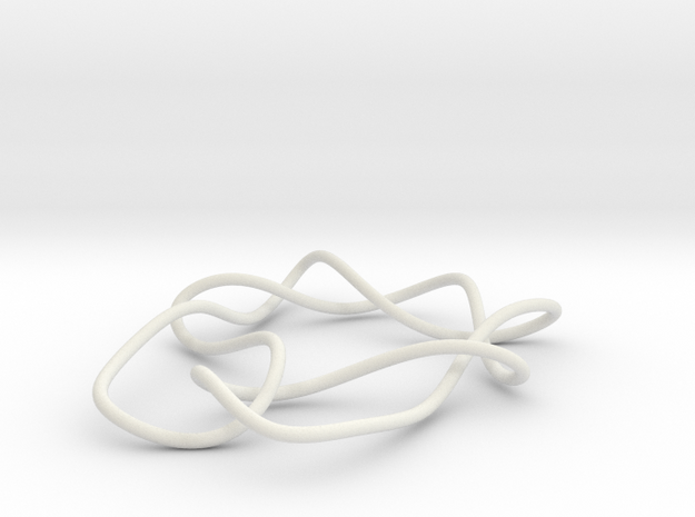 knot 8-1 100mm in White Natural Versatile Plastic