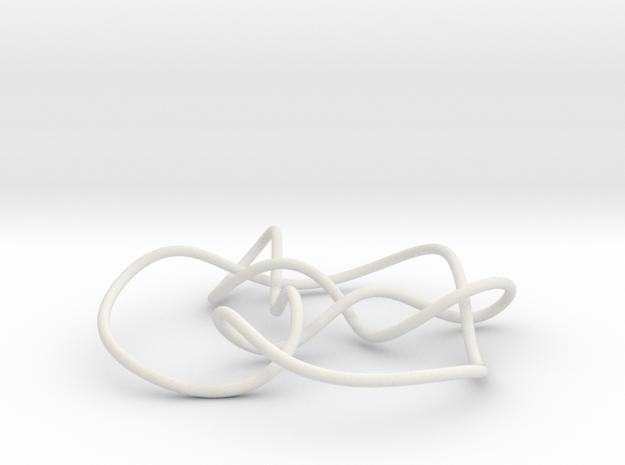 knot 8-15 100mm in White Natural Versatile Plastic