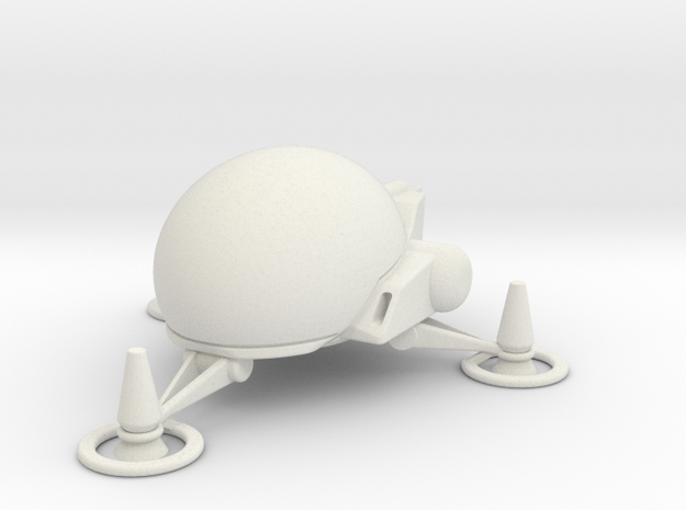 TA05 Assault Pod in White Natural Versatile Plastic