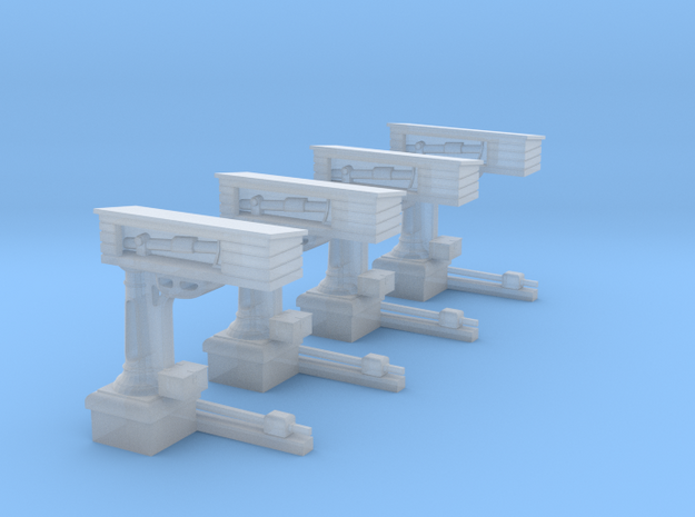 4 bascules SNCB / NMBS in Smooth Fine Detail Plastic