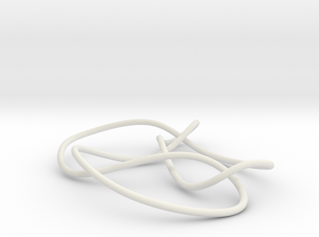 knot 6-3 100mm in White Natural Versatile Plastic