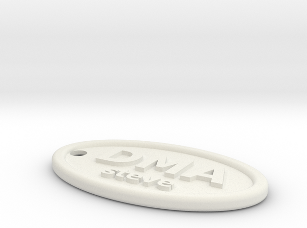 DMA steve fob in White Natural Versatile Plastic