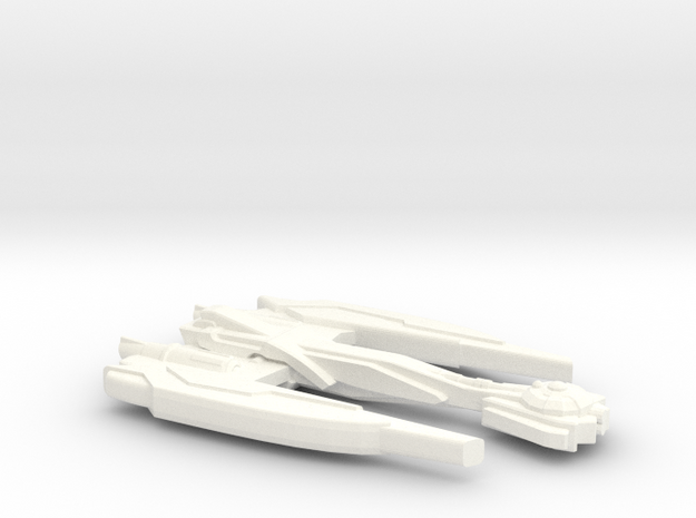 RockTark Class Decimator in White Processed Versatile Plastic