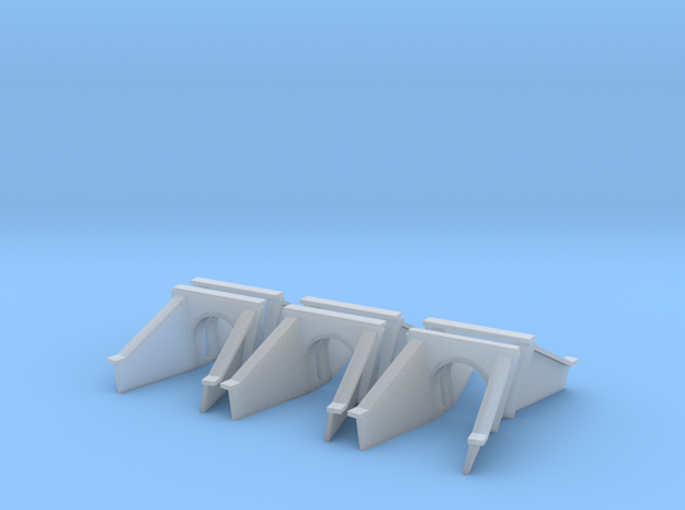 5 Foot Concrete Culvert HO X 6 in Smooth Fine Detail Plastic