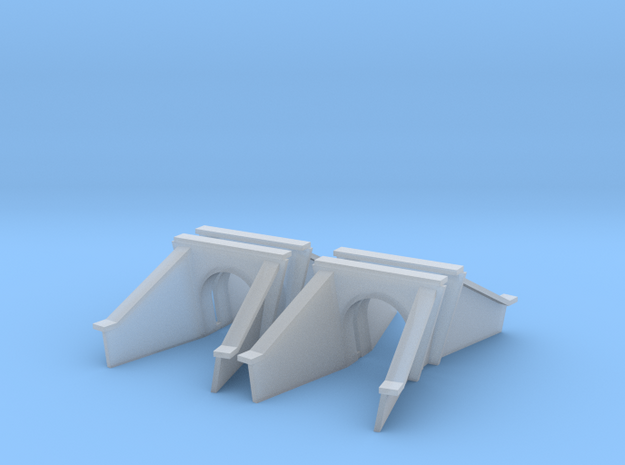 5 Foot Concrete Culvert HO X 4 in Smooth Fine Detail Plastic