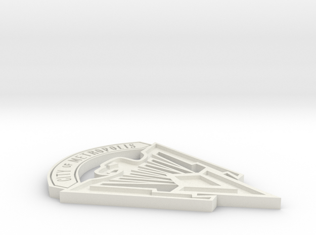 key face for smallville metropolis key in White Natural Versatile Plastic