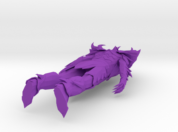 Daedric Armor Complete Skyrim in Purple Processed Versatile Plastic
