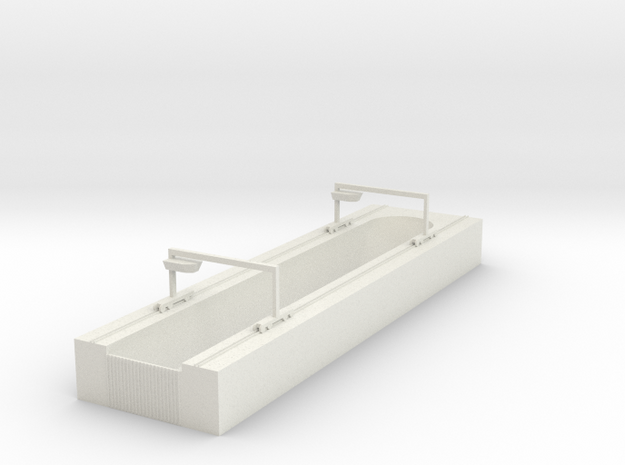 1/700 Dry Dock in White Natural Versatile Plastic