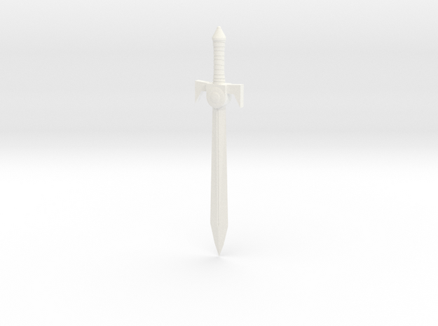 Royal Sword 200x in White Processed Versatile Plastic