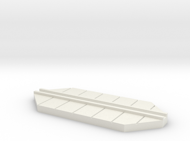 walkway  base cutaway in White Natural Versatile Plastic