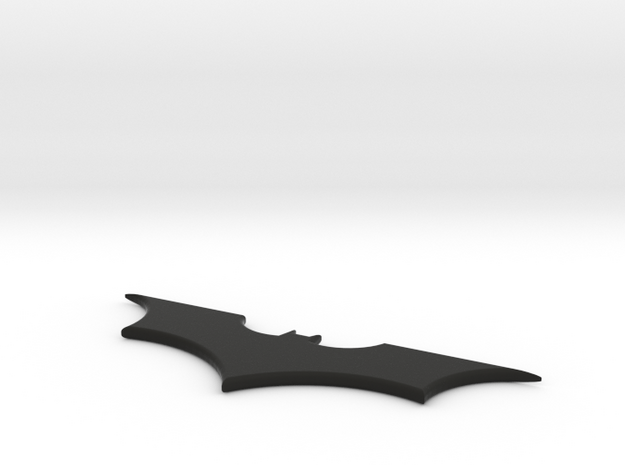 Bat A Rang V2 in Black Natural Versatile Plastic