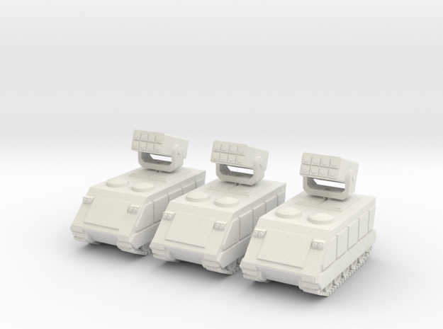 15mm Stormwind AFV (x3) in White Natural Versatile Plastic