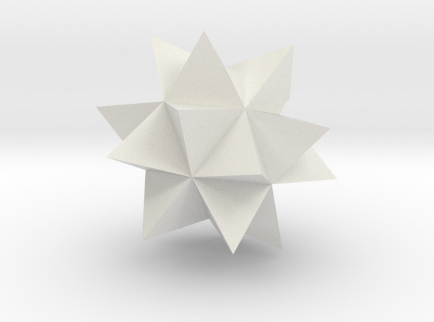 Wolfram Mathematica Spikey in White Natural Versatile Plastic