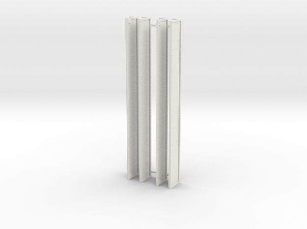 zip1200 lengte 10 m 1:87 in White Natural Versatile Plastic