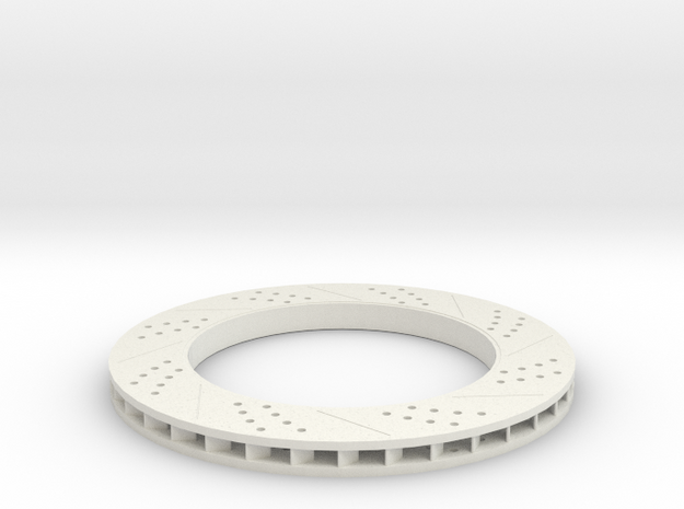 brake disk part 3 (repaired) in White Natural Versatile Plastic