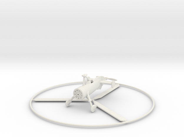 1/144 TsAGI A-12 autogyro in White Natural Versatile Plastic