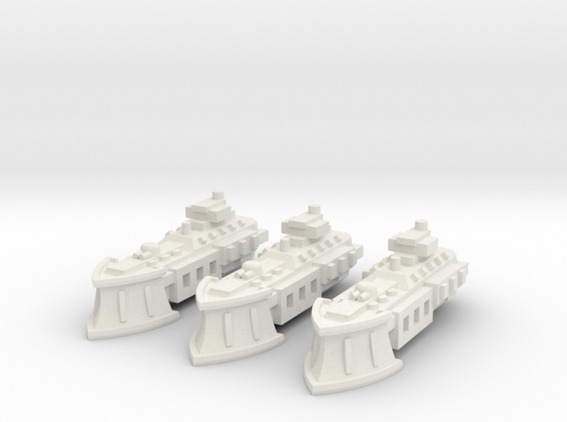 BFG Imperial System Cutter (x3) in White Natural Versatile Plastic