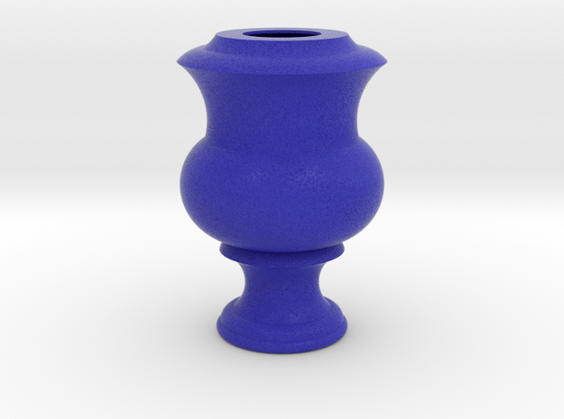 Flower Vase_18 in Full Color Sandstone