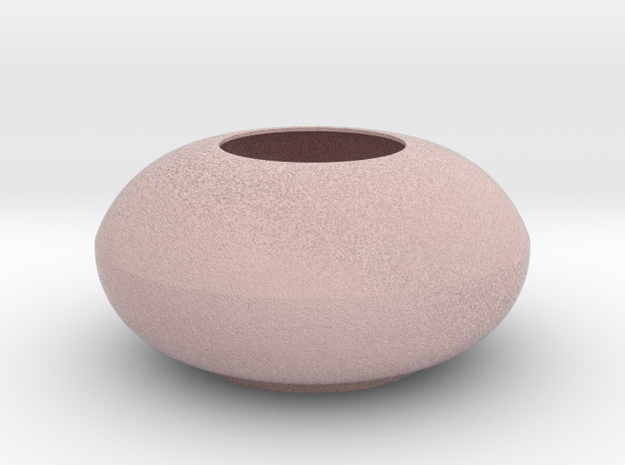 IkebanaVase-5 in Full Color Sandstone