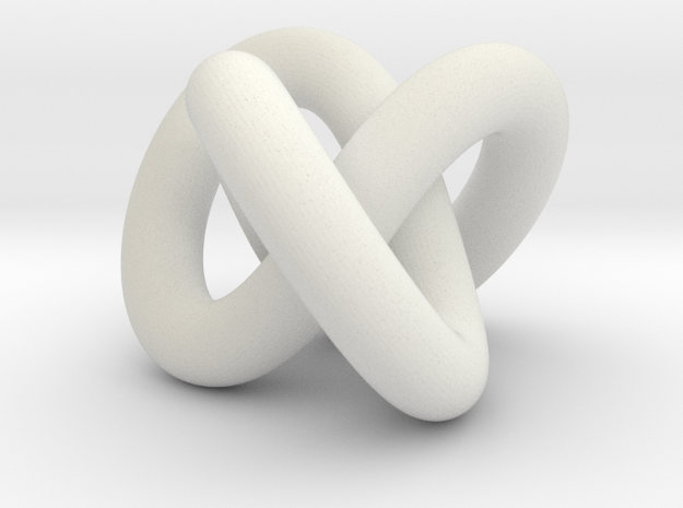 knot in White Natural Versatile Plastic