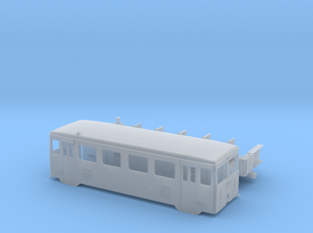 Triebwagen T02 der WNB / WEG in Spur TT (1:120) in Tan Fine Detail Plastic