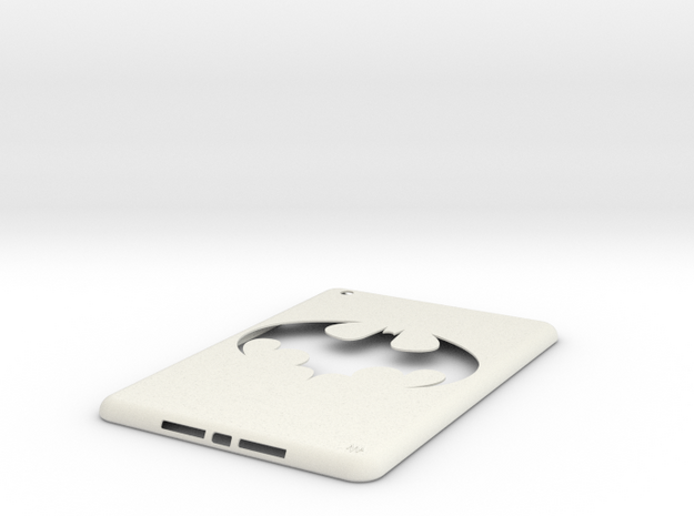 iPad mini Batman Case in White Natural Versatile Plastic