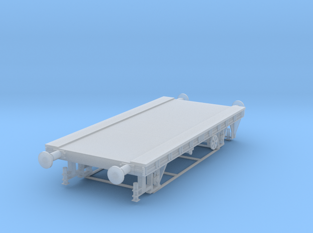 WW2 Built Ramp Wagon in Smooth Fine Detail Plastic