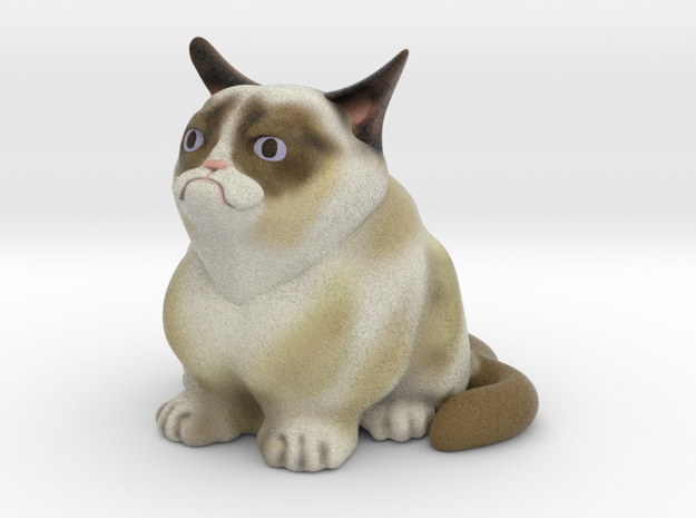Grumpy Cat V1 in Full Color Sandstone