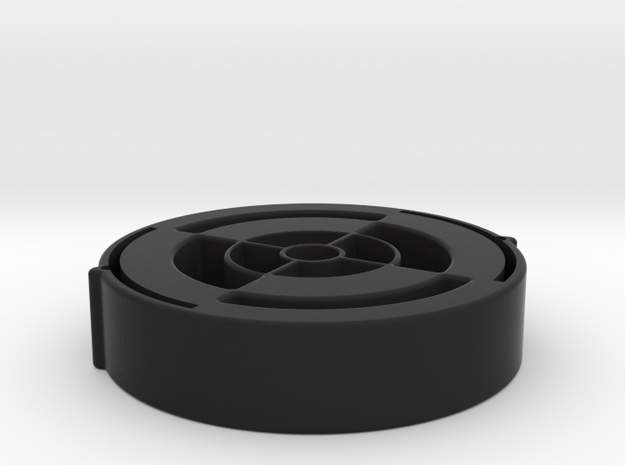 LensProtector42mm-10mmThick in Black Natural Versatile Plastic