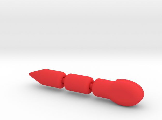 I3D CULEBRA in Red Processed Versatile Plastic