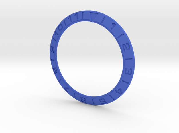 5 Omega Bezel New Fonts Microexted Font 140823 in Blue Processed Versatile Plastic