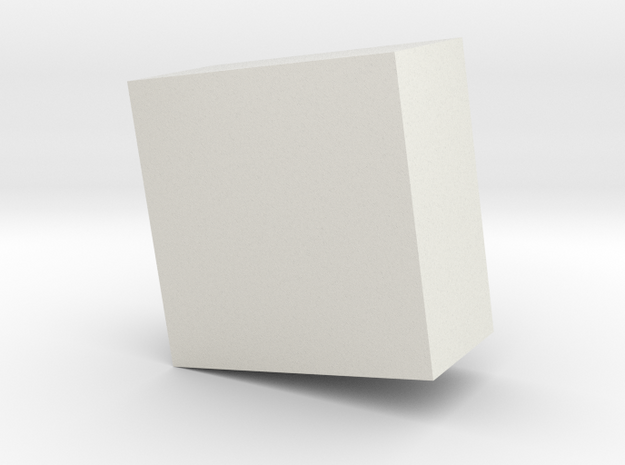 123DDesignDesktop in White Natural Versatile Plastic