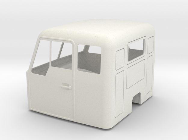 VOLVO-Cab-shell in White Natural Versatile Plastic