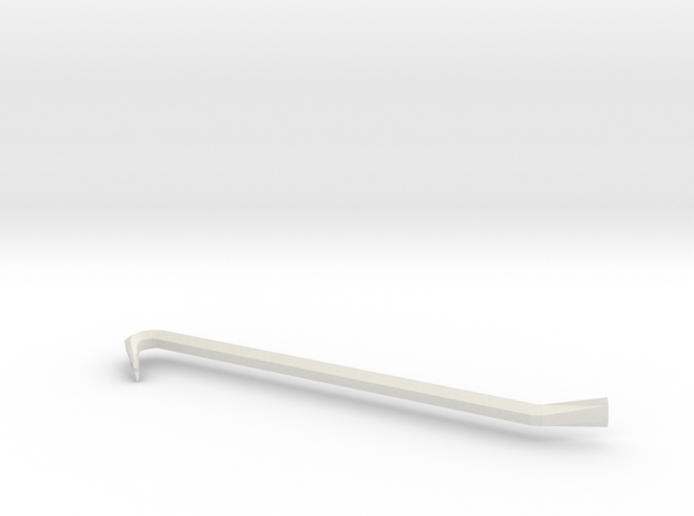 Crowbar in White Natural Versatile Plastic