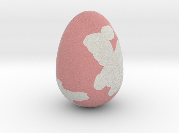 My Egg (Created in Magic 3D Easter Egg Painter) in Full Color Sandstone