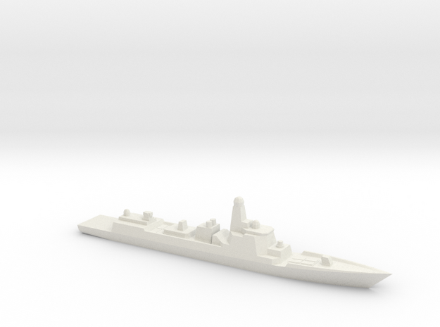 Type 052D 1/3000 in White Natural Versatile Plastic